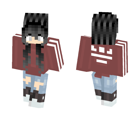 Adidas // Gracecreeper10 - Female Minecraft Skins - image 1