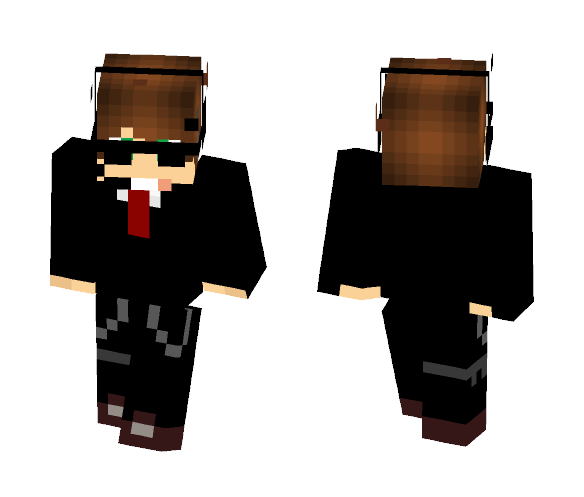 Super Secret Spy - Male Minecraft Skins - image 1