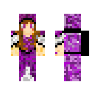 The mysterie Witch in purble