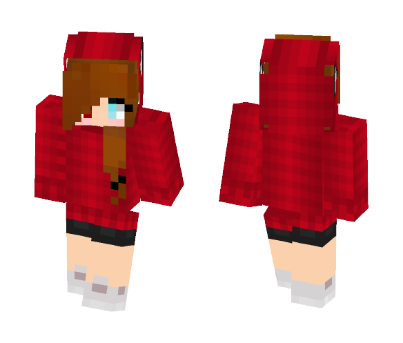 Download Free Cute girl ♥ Skin for Minecraft image 1 Cute girl ♥ - Cute Girls Minecraft Skins - image 1