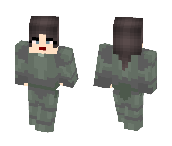Halo :The Mona Lisa srgt Lopez - Female Minecraft Skins - image 1