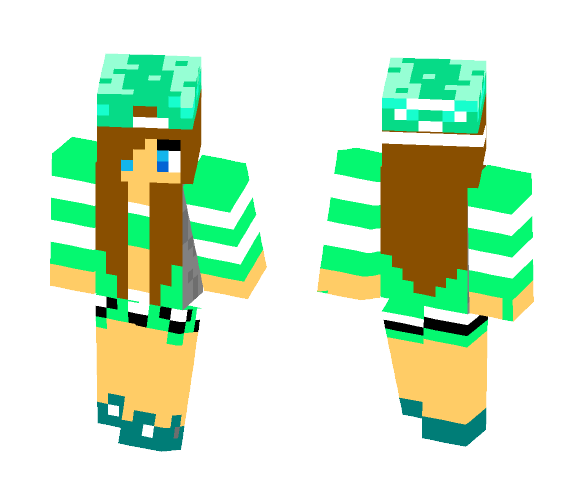 cute tomgirl - Cute Girls Minecraft Skins - image 1