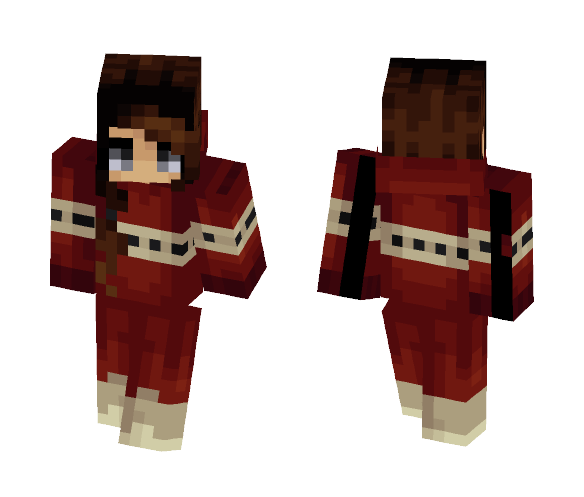 Download Free christmas jumpsuit Skin for Minecraft image 1 christmas jumpsuit - Christmas Minecraft Skins - image 1
