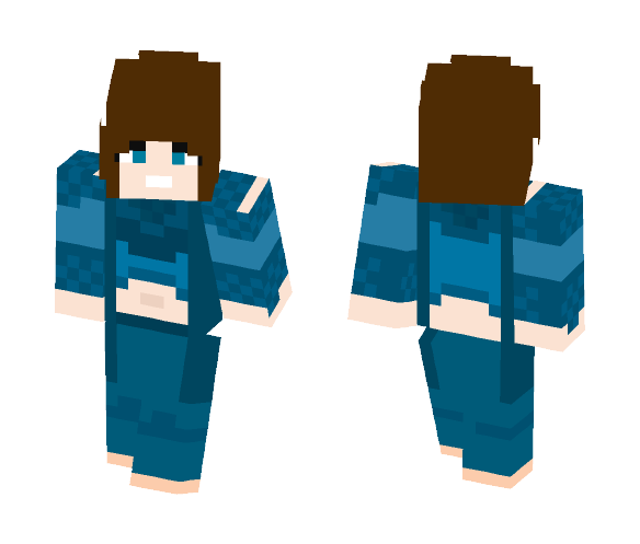 Aquagirl (Lorena) (Dc) - Comics Minecraft Skins - image 1