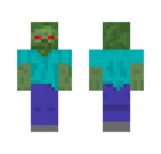 Minecraft Zombie (Red Eyed) - Male Minecraft Skins - image 2