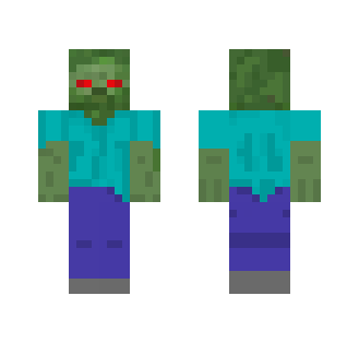 Minecraft Zombie (Red Eyed)