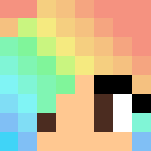 Cute Rainbow Girl - Cute Girls Minecraft Skins - image 3