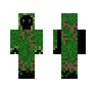 Forest elemental in a cloak