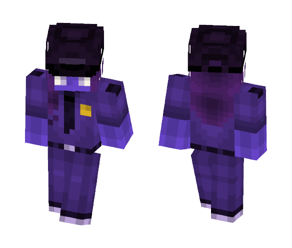 Download Free FNAF Purple Girl Skin for Minecraft image 1 FNAF Purple Girl - Girl Minecraft Skins - image 1
