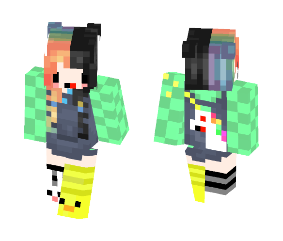 Magical Unicorn - Female Minecraft Skins - image 1