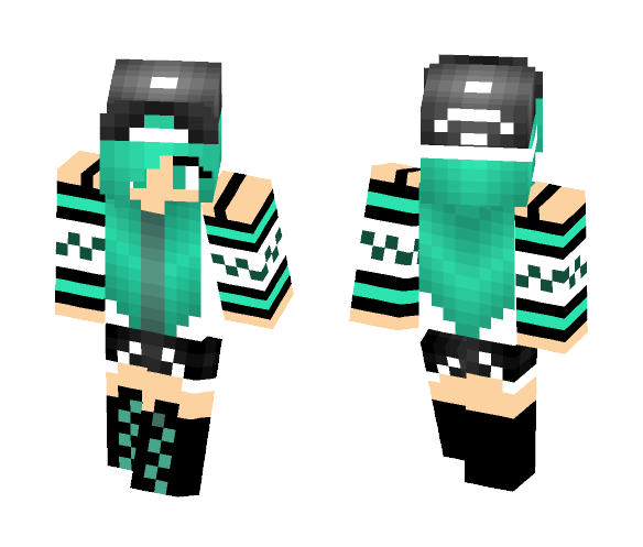 Green Tom... girl? - Female Minecraft Skins - image 1
