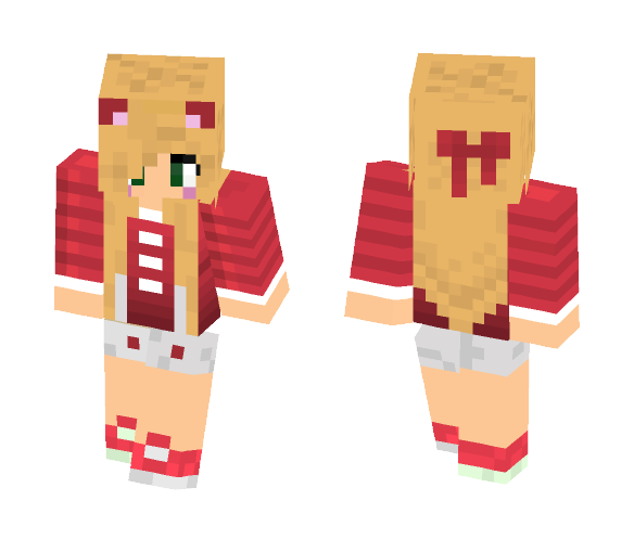Pink Cat ~Lynn - Cat Minecraft Skins - image 1