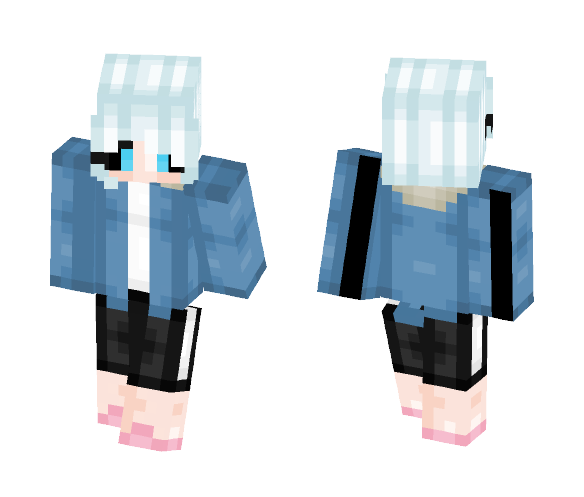 Genderbend Sans - Female Minecraft Skins - image 1