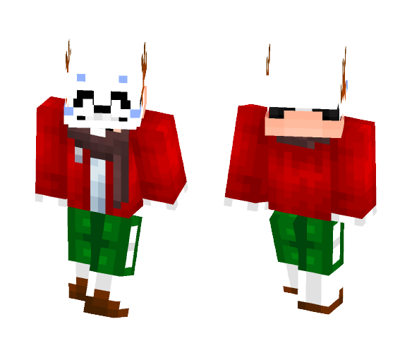Christmas Sans - Christmas Minecraft Skins - image 1