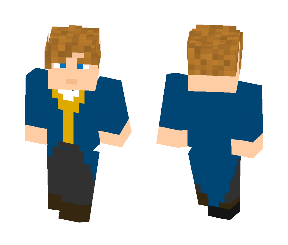 Newt Scamander - Male Minecraft Skins - image 1