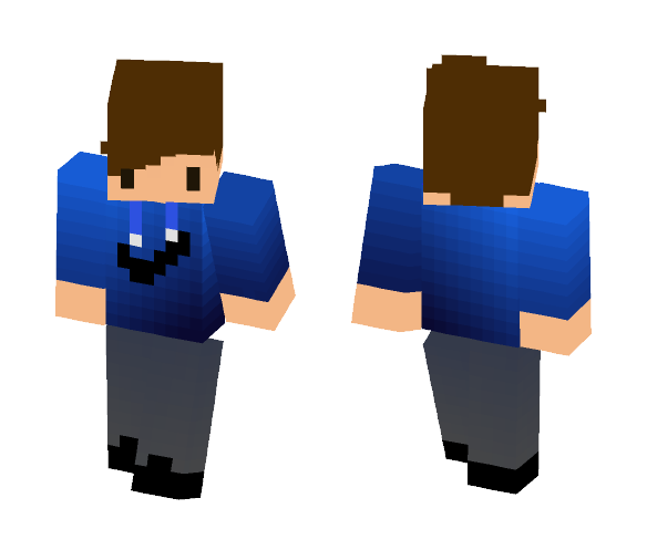 Chibi Nike Boy - Boy Minecraft Skins - image 1
