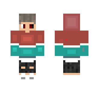Red-Blue Male - Male Minecraft Skins - image 2