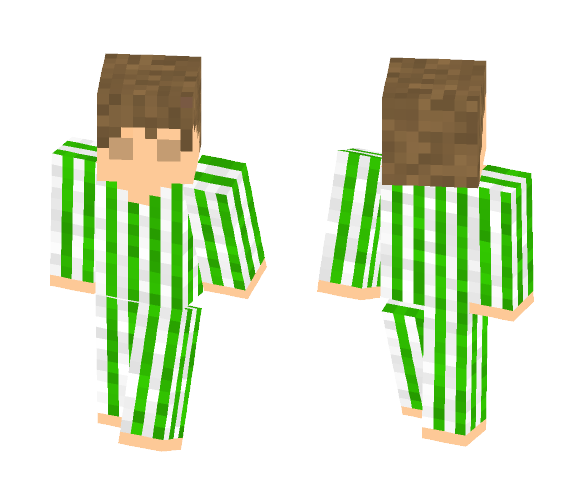 Luky eyes closed - Male Minecraft Skins - image 1