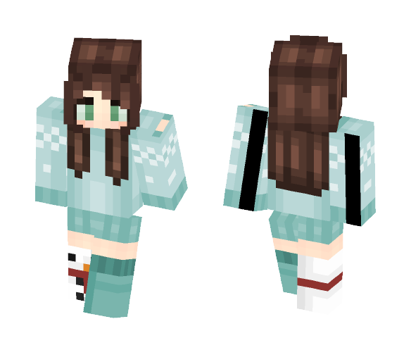 Sweater Weather | Cassyyy - Female Minecraft Skins - image 1