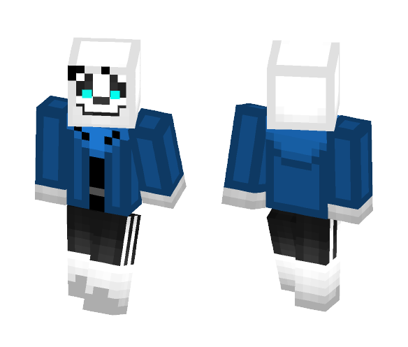 Fake Sans (My UnderTale AU) - Male Minecraft Skins - image 1