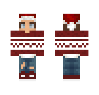 Christmas - Ripped Jeans - Christmas Minecraft Skins - image 2