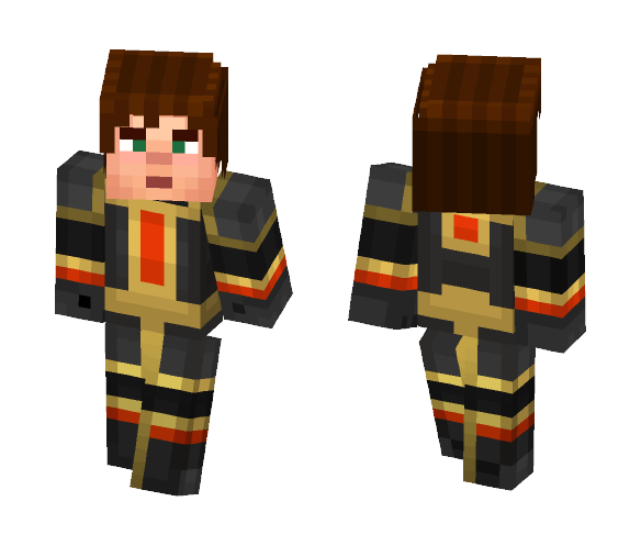 Jesse Armored - Male Minecraft Skins - image 1