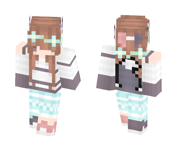 Wolf Girl - Girl Minecraft Skins - image 1