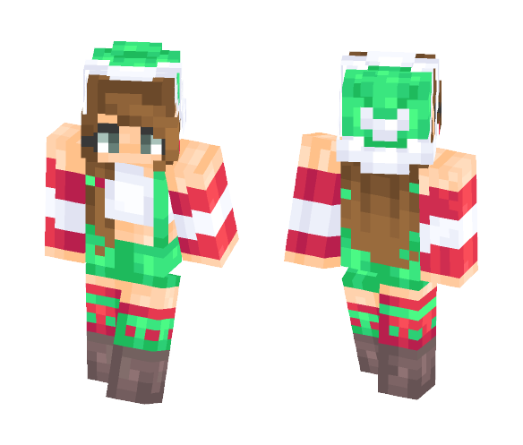Download Free Hot Gamer Girl Skin for Minecraft image 1 Hot Gamer Girl - Girl Minecraft Skins - image 1