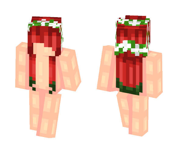 Christmas Hair (Hair Base 8) - Christmas Minecraft Skins - image 1