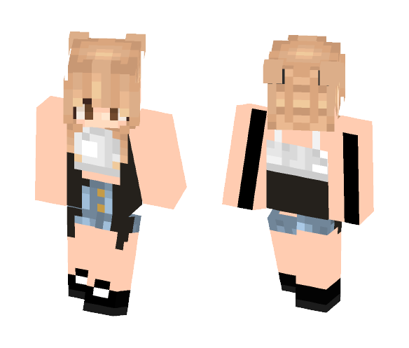 My First Skin!! - Female Minecraft Skins - image 1