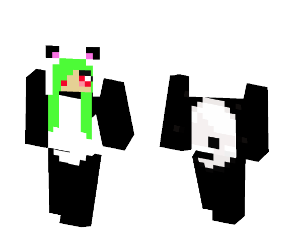 Panda - Female Minecraft Skins - image 1