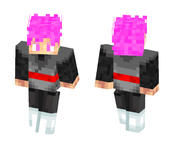 Black Goku SSJ Rose! - Male Minecraft Skins - image 1