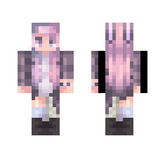 ~Purple Bunny~ - Female Minecraft Skins - image 2