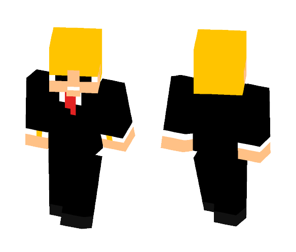 Mr. Trump (President-elect) - Male Minecraft Skins - image 1