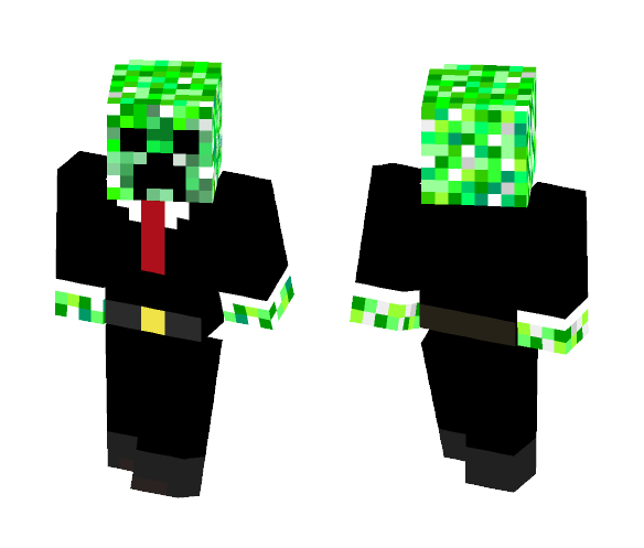 Fancy Creeper - Interchangeable Minecraft Skins - image 1