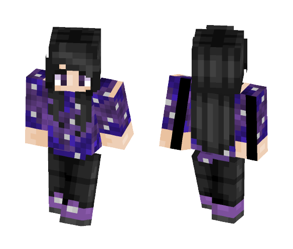 Galaxy girl - Girl Minecraft Skins - image 1
