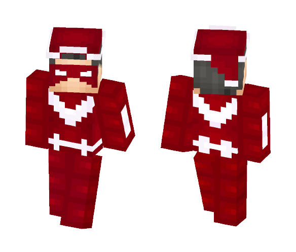 Nightwing (Christmas Styled) - Christmas Minecraft Skins - image 1