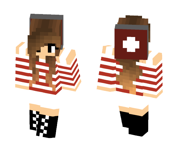 Autumn Beanie - Female Minecraft Skins - image 1