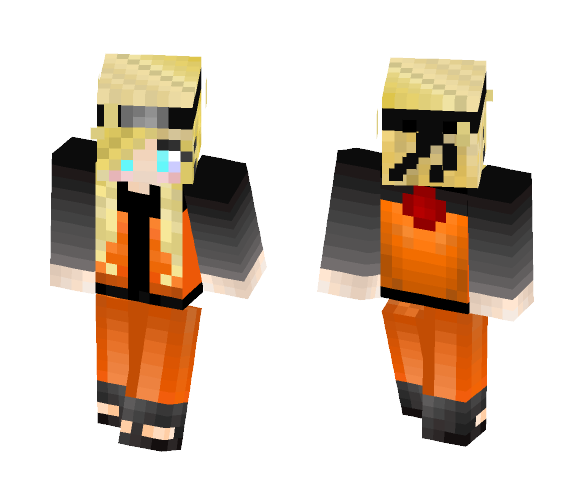 Download Free Naruto Ninja Girl Skin for Minecraft image 1 Naruto Ninja Girl - Girl Minecraft Skins - image 1