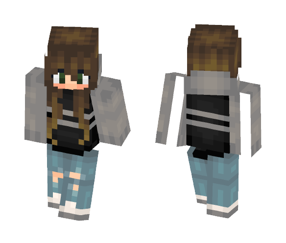 Download Free tumblr girl Skin for Minecraft image 1 tumblr girl - Girl Minecraft Skins - image 1