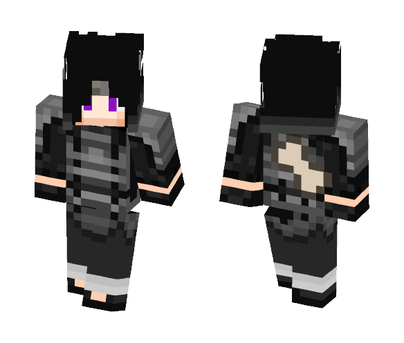 Download Free Madara Uchiha Black - TheDreigonMx Skin for Minecraft image 1 Madara Uchiha Black - TheDreigonMx - Male Minecraft Skins - image 1
