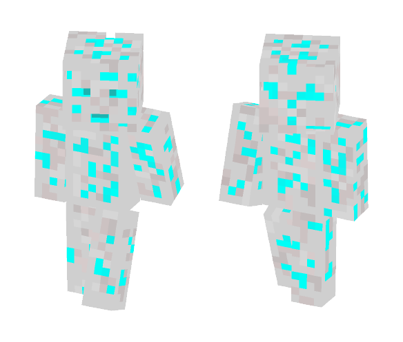 Diamond Ore Creature - Male Minecraft Skins - image 1