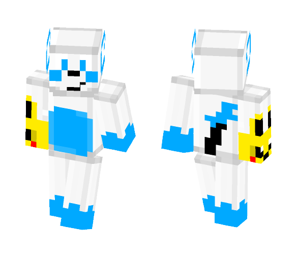 Funtime Raichu - Male Minecraft Skins - image 1