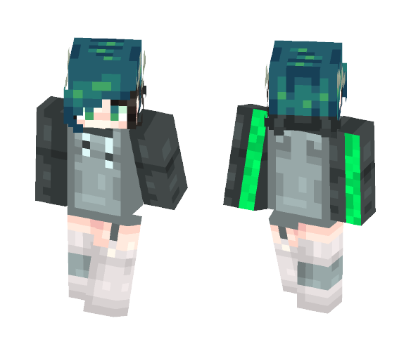 Emisaurus fanskin thing - Female Minecraft Skins - image 1