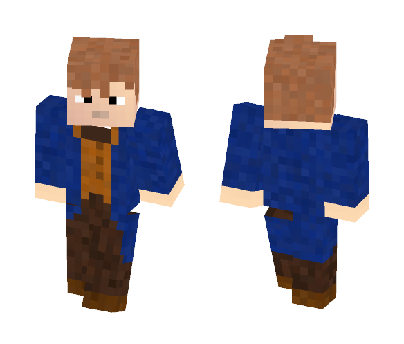 Newt Scamander | Magic contest - Male Minecraft Skins - image 1