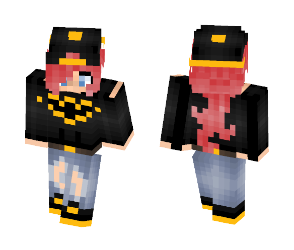 Batman fan girl - requested - Batman Minecraft Skins - image 1