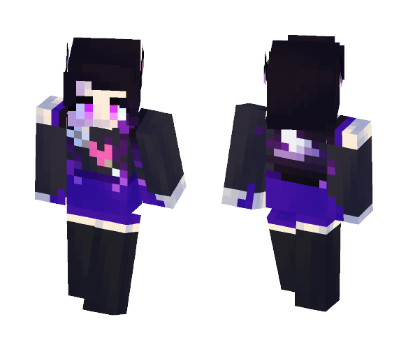 ShadowFox - Female Minecraft Skins - image 1
