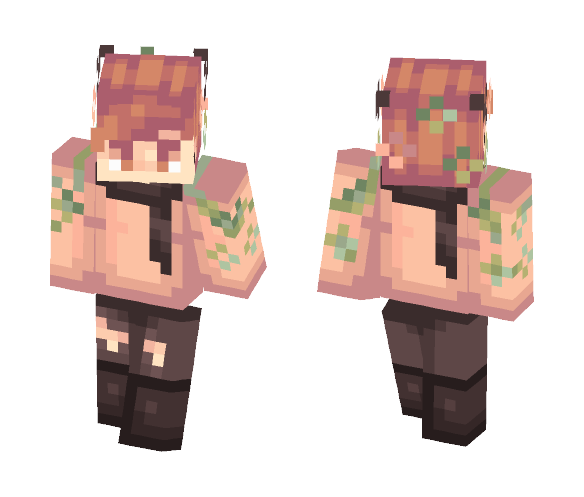 Melancholism | deer child - Male Minecraft Skins - image 1