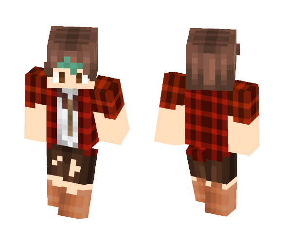 Andrew Fern-My OC - Male Minecraft Skins - image 1