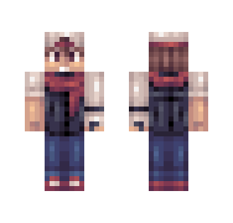 Red Scarf Dude X3 - Male Minecraft Skins - image 2